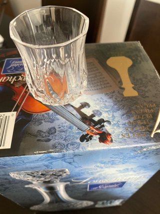 Conjunto Licorera y Chupitos Cristal D'arques