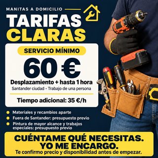 Reparaciones y montajes rápidos a domicilio
