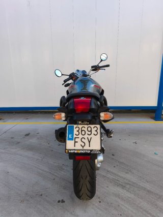 BMW R850R Plata