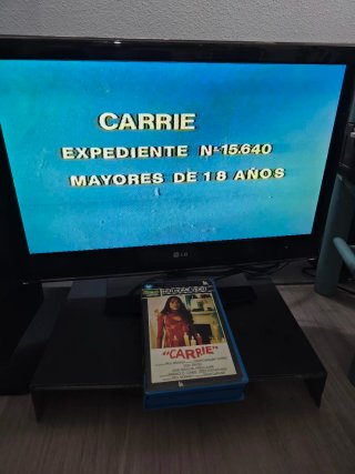 Carrie VHS 1ª Edición Videoclub