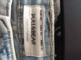 Bermudas vaqueras Pull&Bear Skinny con rotos