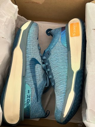Zapatillas Nike Zoom X Running Hombre Azul Naranja