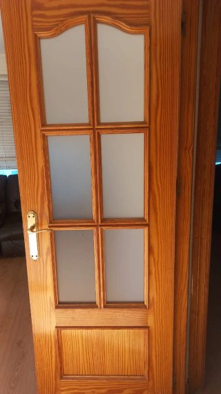 Puertas de madera interior