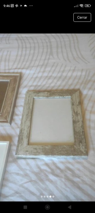 Set di Cornici per Foto in Legno e Vetro