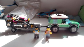 Camión Lego Rojo con Figuras
