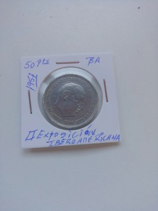 Monedas de 25 y 50 pts