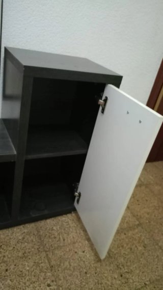 Mueble recibidor con espejo