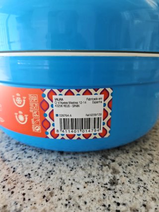 Valira Fiambrera Cubitera 1.5L Azul