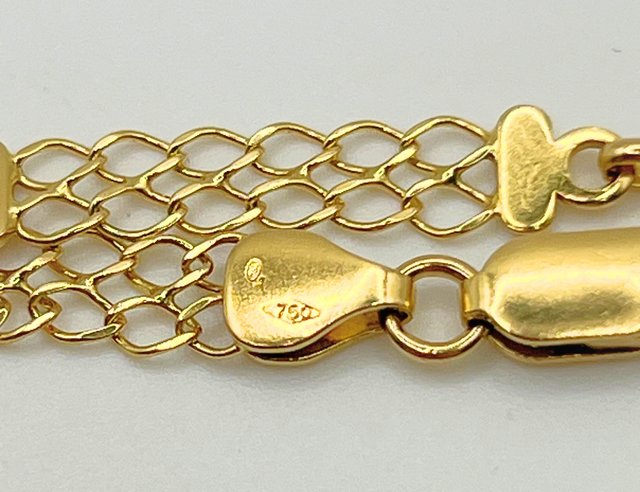 Pulsera Oro 18k Eslabones 6.72 gr