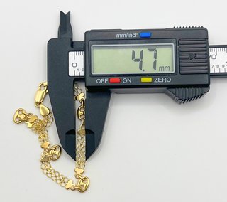 Pulsera Oro 18k Eslabones 6.72 gr