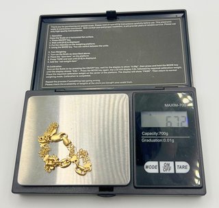 Pulsera Oro 18k Eslabones 6.72 gr