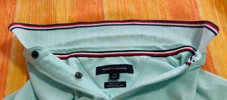 Polo Tommy Hilfiger Verde Menta Talla L