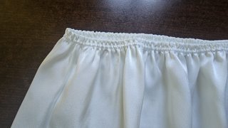 Falda/Combinación/Enagua Blanca