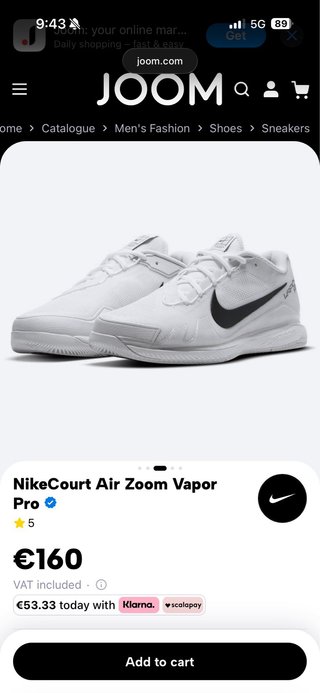 Nike Air Zoom Vapor Pro Hombre Blanco