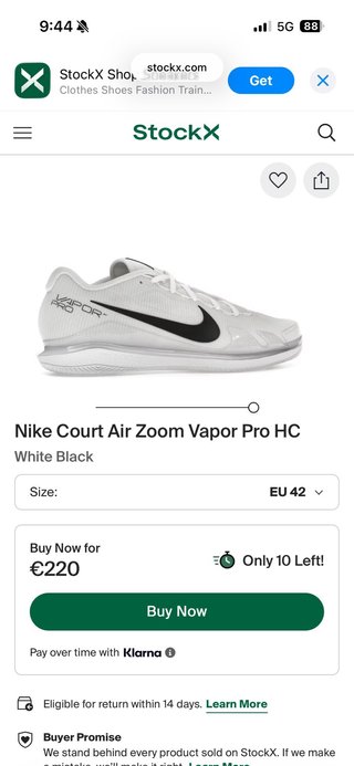 Nike Air Zoom Vapor Pro Hombre Blanco