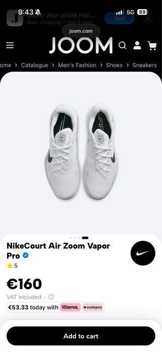Nike Air Zoom Vapor Pro Hombre Blanco