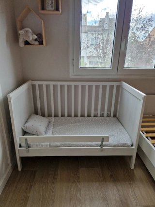 Cuna Ikea Sundvik Blanca
