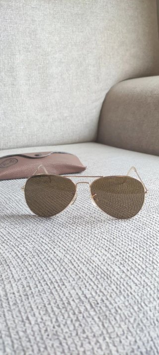 Gafas de Sol Ray-Ban USA Dorado Marrón