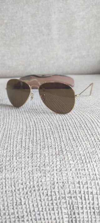 Gafas de Sol Ray-Ban USA Dorado Marrón