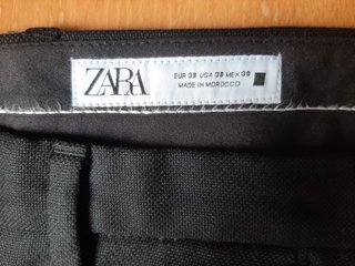 Traje Zara Negro Talla 46