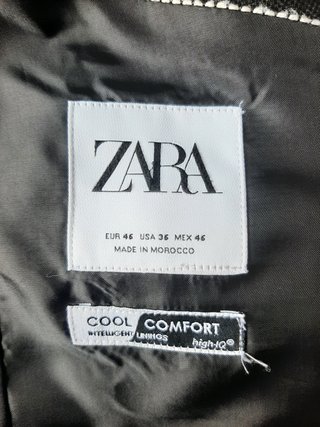 Traje Zara Negro Talla 46