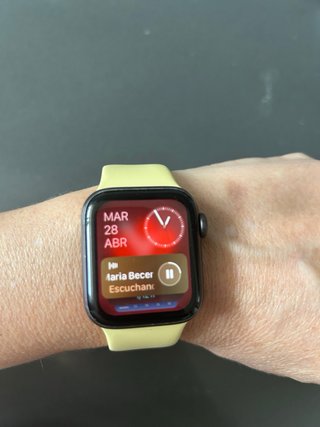 Apple Watch Serie 5 Rojo speacegray aluminio 40mm