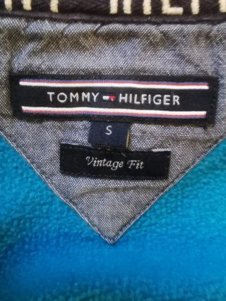 Sudadera vintage Fit ⁹Tommy Hilfiger 1985 Azul