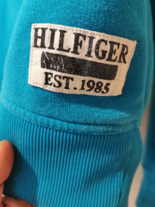 Sudadera vintage Fit ⁹Tommy Hilfiger 1985 Azul