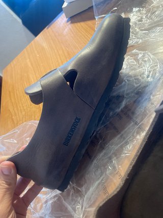 Birkenstock London Piel Marrón Hombre
