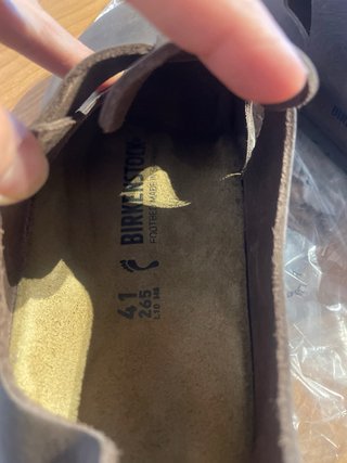 Birkenstock London Piel Marrón Hombre