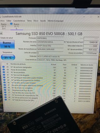 Samsung SSD 850 EVO 500GB
