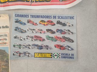 Póster Scalextric 20 Aniversario