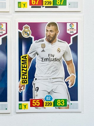 Lote 4 cromos Adrenalyn XL 2018/19