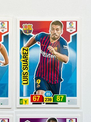 Lote 4 cromos Adrenalyn XL 2018/19