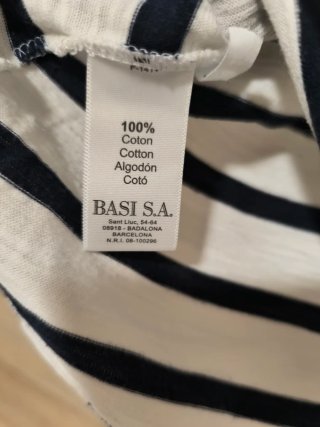 Camiseta Lacoste marinera mujer T42
