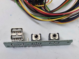 Pannello IO Frontale Olidata USB + Audio