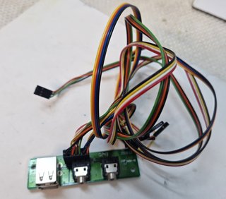 Pannello IO Frontale Olidata USB + Audio