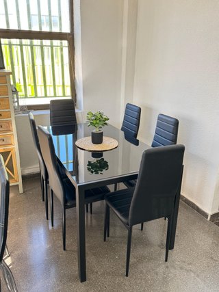 SUPER OFERTA ! Nueva mesa comedor +6 sillas