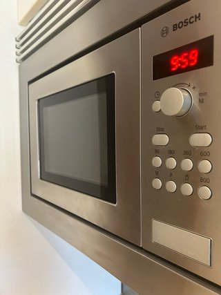 Microondas Bosch Acero Inoxidable