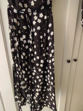 Vestido cruzado Mango flores