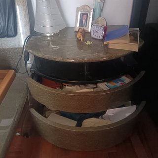 Camera da letto marmorea laccata colore grigio
