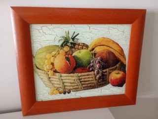 Cuadro Frutas Bodegón 31x26cm