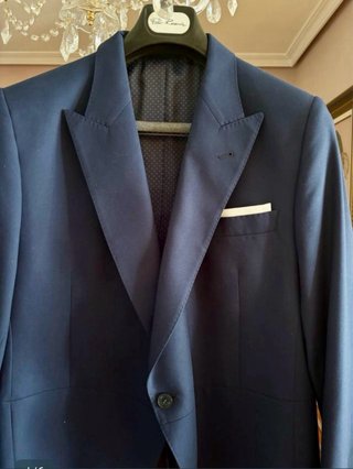 Traje de chaqué azul Felix Ramiro (talla 54)