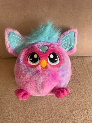 Mochila Furby Peluche Rosa y Azul