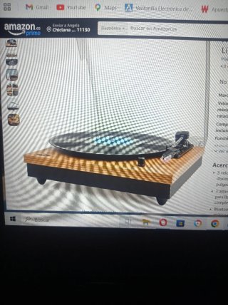 Tocadiscos Artone Madera