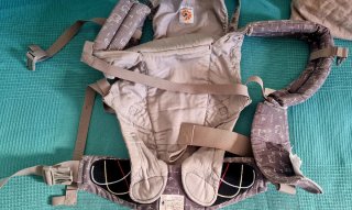 Mochila Ergobaby Porteo Bebé Elefantes