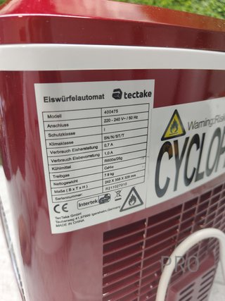 Macchina per fare cubetti di ghiaccio - Tectake