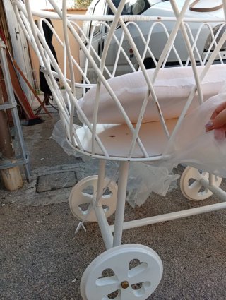 Culla in vimini per neonato
