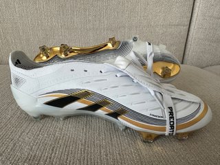 Scarpe Adidas Predator Oro Bianco Taglia 41