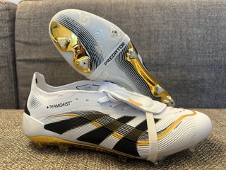 Scarpe Adidas Predator Oro Bianco Taglia 41